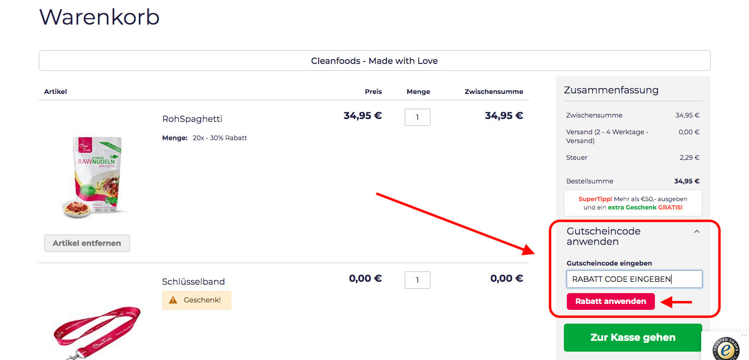 Rabattcode – Cleanfoods